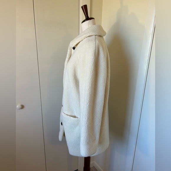 NWT Sézane ISAE Teddy Coat SZ 8 / 40 - Picture 8 of 16